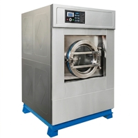 Lavadora-Secadora Industrial Completamente Automática de 15kg-30kg, Lavadora Comercial para Lavandería de Hoteles