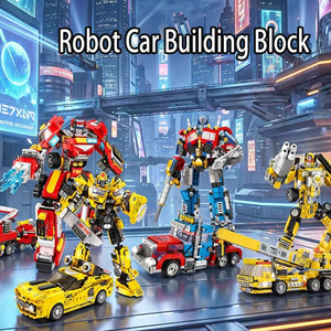 Meilleures ventes : Micro blocs de construction DIY 6-en-1 Dinosaure Fossil Robot Mecha et 8-en-1 Ensemble Palais de Princesse et Aquarium - Product Image 2