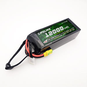 高出力ドローンバッテリーOEM ODM 12000mAh 6S 3S 11.1V充電式リチウムポリマーバッテリー12Ah 6S 22.2V 35C 40C - Product Image 2