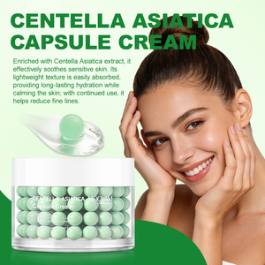 Crème faciale en capsules de <span class=keywords><strong>Centella</strong></span> Asiatica personnalisée en gros, hydratante, anti-rides, réparatrice et éclaircissante - Product Image 2