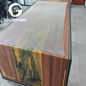 Malla de acero inoxidable 316 para cortina de pared, malla decorativa de eslabones soldados, producto de malla de alambre. - Product Image 5