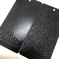 Peinture en poudre d'aluminium en vrac RAL9005 Shagreen noir grande texture pour essuie-glace de châssis de voiture
