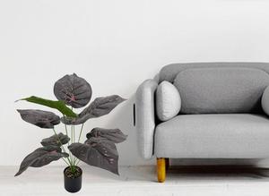 Vente en gros de feuilles de patate douce artificielles bonsaï en plastique feuilles de pothos en <span class=keywords><strong>pot</strong></span> <span class=keywords><strong>pour</strong></span> salon bureau sol balcon décoration - Product Image 6