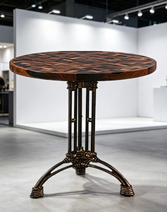 Durable Round Sofa Side Coffee <strong>Table</strong> Practical Accent <strong>Table</strong> for Hotel Project Home Dining Application - Product Image 3