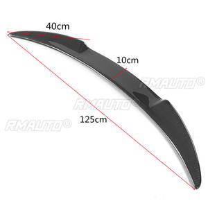 Alerón Trasero de Fibra de Carbono Real Estilo Quadrifoglio para Alfa Romeo Giulia 2017 2018 2019 - Product Image 6