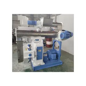 Granulador de forja de acero de aleación para alimentos de animales, máquina de Pellet de alimentación para peces de 3 rodillos, precio de fabricación