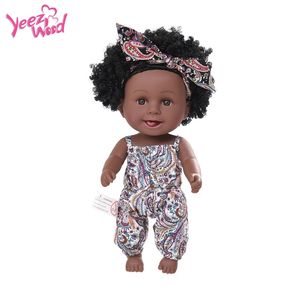 Pas cher pleine Silicone 12 pouces poupées Offre Spéciale afro-Américain noir poupée pour enfant fille jouets bébé <span class=keywords><strong>bebe</strong></span> reborn poupée - Product Image 4