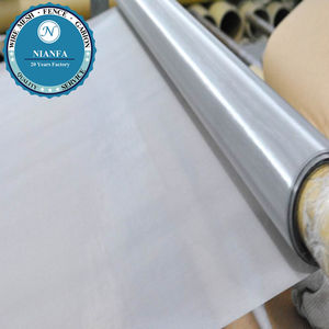 Pantalla de tejido liso de malla de alambre de metal cuadrado de acero inoxidable 304 316 en técnica tejida de precio moderado - Product Image 4
