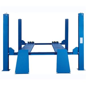 4000 kg 8820 lbs Kapazität Vier-Säulen-Hydraulik Vierzylinder Elektrisch Betriebener Autolift Achsvermessung Kleiner Rollender Wagenheber - Product Image 6