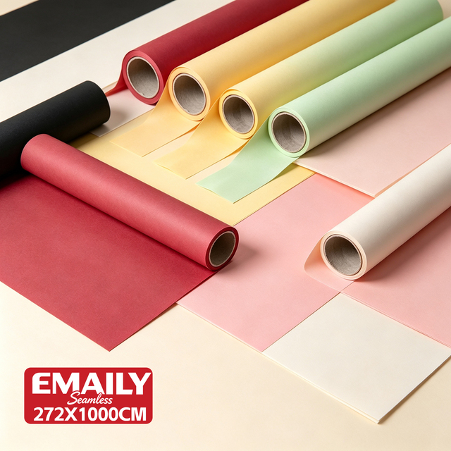 2 72m X 11m Paper Backdrop Solid Color Seamless for Photography Studio Portrait and Product Shoot