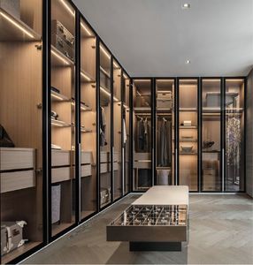 Cbmmart phòng ngủ hiện đại lưu trữ di động tủ quần áo L hình Modular tủ quần áo thiết kế tùy chỉnh đi bộ trong tủ quần áo với đảo - Product Image 6