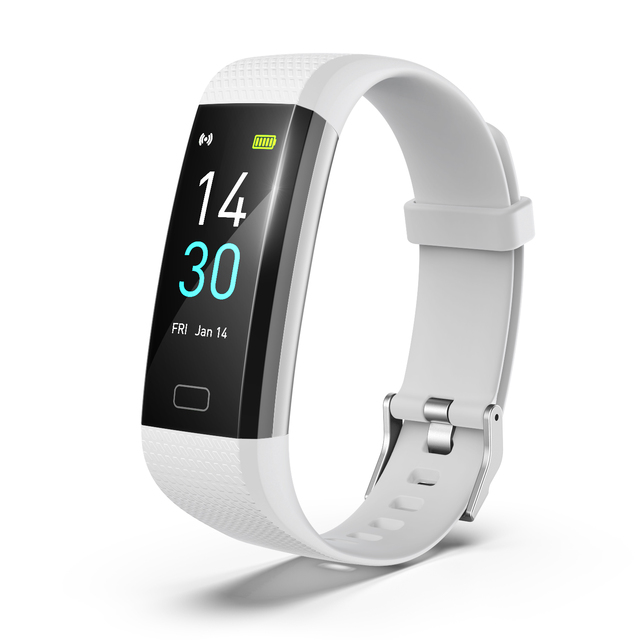 Smart Fitness Watch Heart Rate Monitor Remote Control Android IOS GPS IP68 Waterproof TFT Display 5-10 Days Battery Life
