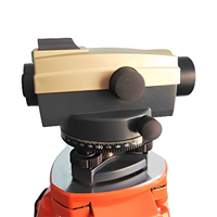 Instrument de nivellement automatique de haute précision 32X avec accessoires en plastique, précision de 0,3'', garantie d'un an