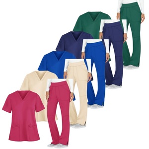 Uniformes Médicos Unisex Multicolor de Tallas Grandes para Mujer, Populares en Spa, Hospitales Veterinarios, Consultorios Dentales y Quirófanos - Product Image 1