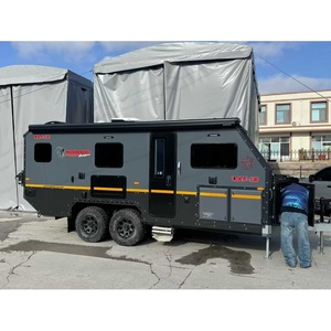 <span class=keywords><strong>Caravane</strong></span> hybride à double essieu grande capacité en stock - Remorque de voyage tout-terrain familiale avec salle de bain complète en stock - Product Image 2