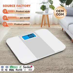 Nouvelle Arrivée Balance Personnelle Électronique de Salle de Bain Portable en Plastique Base 180Kg 396Lb - Product Image 1