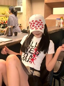 Casquette de baseball unisexe nouvelle arrivée Y2K avec broderie sur les lèvres, casquette de camionneur vintage américaine pour femmes, casquette de marque streetwear tendance pour hommes - Product Image 3