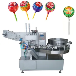 JB-120 High Quality Automatic Bunch Twist Wrapping Machine For Ball Lollipop High Speed Lollipop Bunch Packing Machine