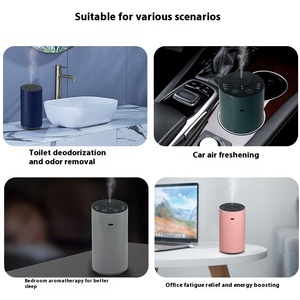 High-quality USB Automatic Plastic Ultrasonic Aromatherapy-Mini Portable Home and Car 1-Year Warranty Low Noise - Product Image 4