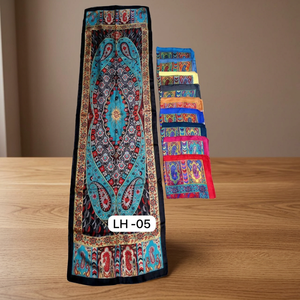 Ensemble de 10 foulards en soie pure pour femmes, imprimés floraux colorés, légers, séchage rapide, multi-usages pour toutes les saisons - Product Image 3