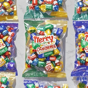 Bolsas de dulces de truco o trato de Halloween, bolsas de mylar de dulces comestibles, bolsa de dulces ziplock para cumpleaños - Product Image 2