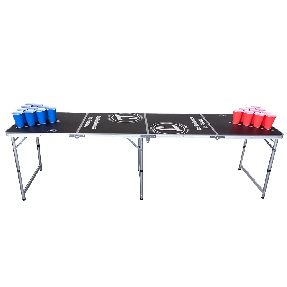 OEM beerpong tavolo pieghevole birra pong tavolo per gioco all'aperto