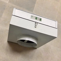Boîte de filtre HEPA pour plafond de salle blanche, unité de filtre HEPA avec diffuseur pour système de climatisation CVC
