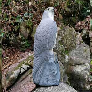 Estatua Disuasoria de Águila de PE de 39 CM, Protector de Jardín Realista con Sensor de Movimiento, Repelente de Aves - Product Image 5