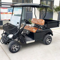 Voiturette de golf électrique fiable ZOWN 3-4 places, batterie lithium 48V, moteur 4kW, faible entretien, pneus tout-terrain, certifiée CE, 30-50 km/h
