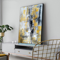 Grandes images d'art mural modernes 100% faites à la main de haute qualité, grandes peintures à l'huile abstraites sur toile
