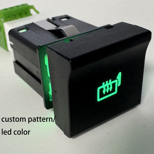 New 12V Car Racing Fog Lamp Heating <strong>Button</strong> <strong>Switches</strong> <strong>Switch</strong> for VW Polo 14-18 - Product Image 2