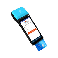 Terminal de paiement tout-en-un pour restaurant avec imprimante Z500, Android 11, 4G, NFC, MSR, portable
