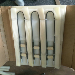 YUHAO di alta purezza 1800 gradi a forma di u mosi2 elementi riscaldanti per dental forno - Product Image 5
