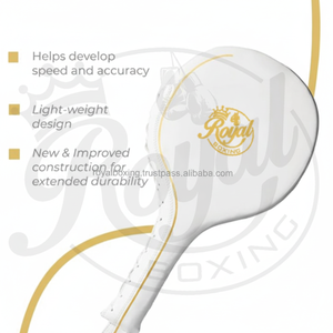 แผ่นพายจำลองหนัง PU สำหรับฝึกมวยคิกบ็อกซิ่งคาราเต้ MMA เทควันโดออกกำลังกายมวยไทยเป้าเตะ - Product Image 1