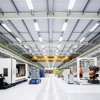 Barre lumineuse LED industrielle 50W 60W 100W 150W 200W, éclairage linéaire puissant sans éblouissement pour usine et plafonds hauts, idéal pour la production
