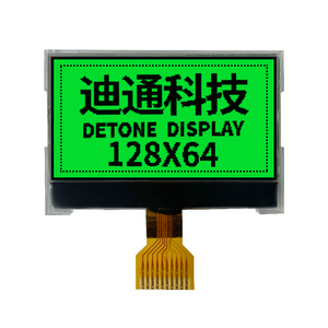 Графический монохромный ЖК-модуль DETONE 12864 с разрешением 128x64, COG STN, 10-контактный SPI, 3.3В, 2.4 дюйма, ST7567, 2 года гарантии - Product Image 1