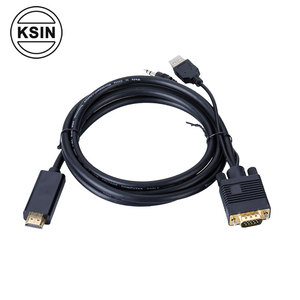 Ksin Tốc Độ Cao HDMI Để <span class=keywords><strong>VGA</strong></span> Adapter Cable Với 3.5Mm AV Cáp <span class=keywords><strong>USB</strong></span> Nam Để Nam HDMI Để <span class=keywords><strong>VGA</strong></span> Chuyển Đổi - Product Image 6