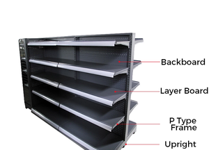Exhibidores de Metal para <span class=keywords><strong>Ferretería</strong></span>, Ganchos para Colgar, Estantes, Herramientas, Exhibición de Productos para Tiendas, Soporte de Exhibición para Marketing - Product Image 4