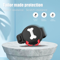 Housse de protection personnalisée pour Airtag, porte-clés, étui en silicone, porte-clés, porte-clés, vente en gros, pièces