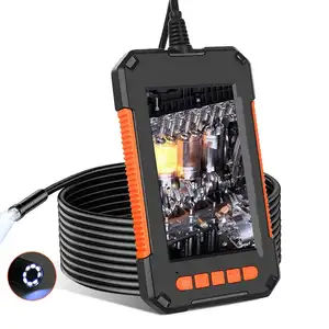 2021 חדש P40 אנדוסקופ 1080P 4.3 אינץ lcd מסך נייד tinyview 5m 8led borescope כף יד תעשייתית רכב פיקוח מצלמה