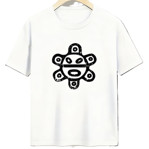 Camiseta con gráfico del símbolo del sol taino, herencia tribal indígena de Puerto Rico - Product Image 3