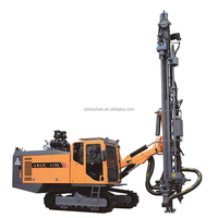 ZT11 235kW avec compresseur d'air intégré DTH Blast Hole Drilling Rig/Crawler Wagon Drill