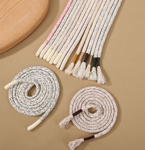 Cordón de Macramé de Dos Colores con Cabeza Plana para Pantalones, Abrigos, Sombreros, Zapatos, Textiles para el Hogar, Bolsos y Prendas, Cuerda Encerada - Product Image 2