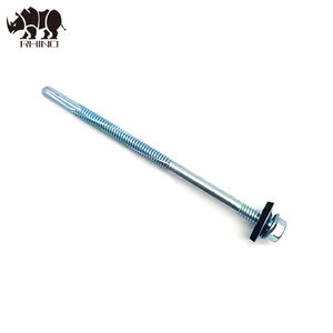 <span class=keywords><strong>Tornillos</strong></span> Autoperforantes Hexagonales de Acero Inoxidable Zincado para Techos Métricos con Arandela de EPDM para Paneles Sándwich - Product Image 4