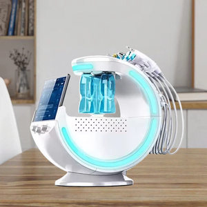 Equipo de Estética 7 en 1, Máquina <span class=keywords><strong>Facial</strong></span> Inteligente de Microdermoabrasión con Agua Azul Hielo, Flor de Serpiente de Agua, Pulido de Piel con Agua - Product Image 1