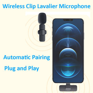 Kit <span class=keywords><strong>de</strong></span> Microphone sans Fil K9-Mini (Lot <span class=keywords><strong>de</strong></span> 2) pour Vlogging TikTok, Facebook, <span class=keywords><strong>YouTube</strong></span> – Micro-Cravate sans Fil - Product Image 3