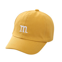 Gorra de Béisbol de Algodón Bordada para Niños, Gorra de Béisbol Ajustable para Niños y Niñas, Gorra de Béisbol Informal de Algodón para Niños