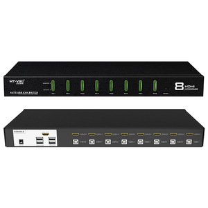 MT-VIKI Conmutador KVM HDMI de 8 Puertos 3840x2160 con Concentrador USB y Modo Web - Product Image 3