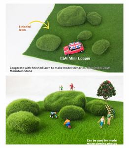 H13 Piedras cubiertas <span class=keywords><strong>de</strong></span> <span class=keywords><strong>musgo</strong></span> <span class=keywords><strong>de</strong></span> imitación verde, bolas <span class=keywords><strong>de</strong></span> <span class=keywords><strong>musgo</strong></span> verde <span class=keywords><strong>para</strong></span> arreglos florales Rocas <span class=keywords><strong>de</strong></span> <span class=keywords><strong>musgo</strong></span> artificiales decorativas - Product Image 6