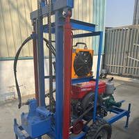 Machine de forage de puits d'eau à 200 m de profondeur, équipement de forage de puits d'eau